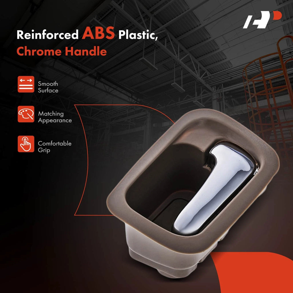 2X Rear Chrome Interior Door Handle for Honda CR-V (2002-2006)