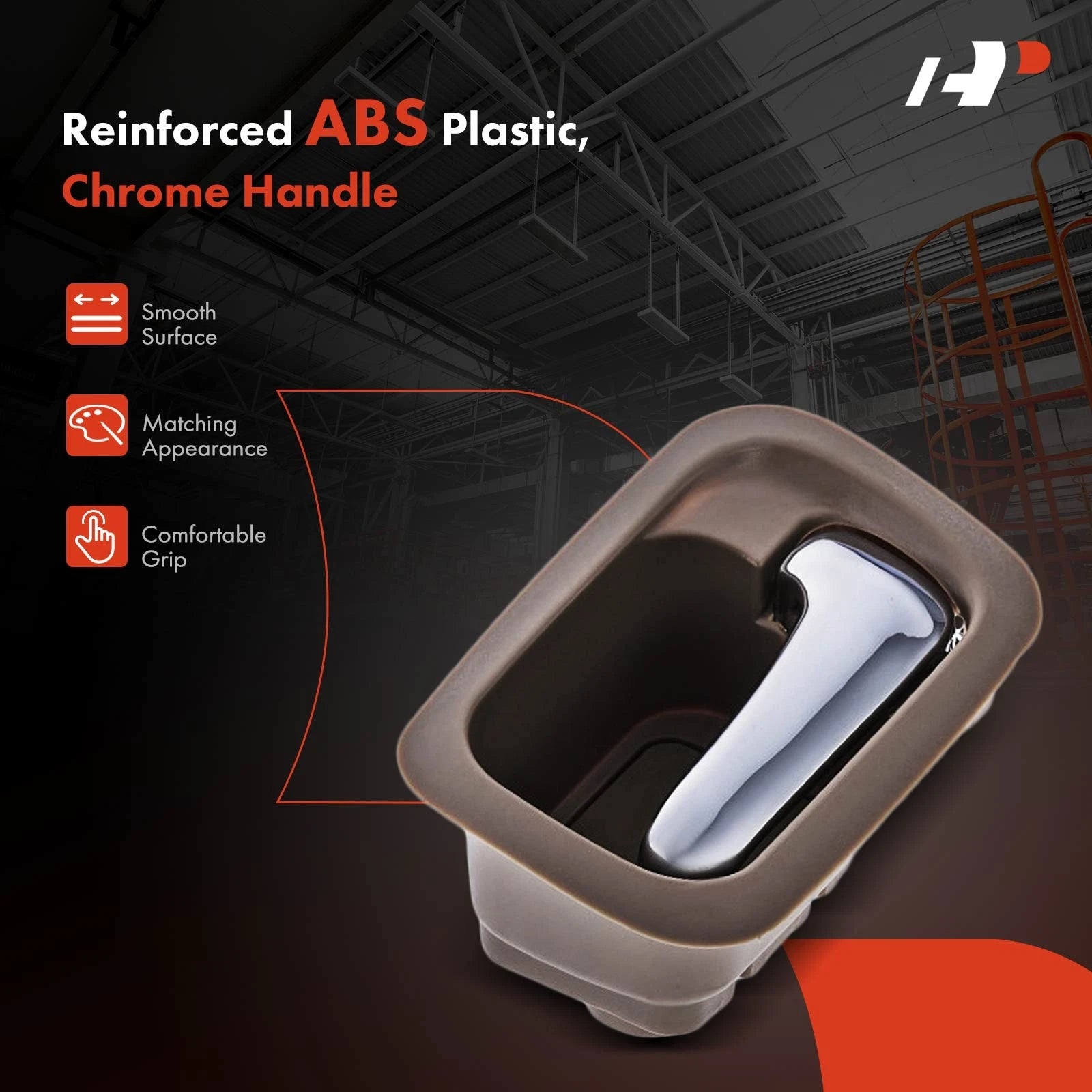 2X Rear Chrome Interior Door Handle for Honda CR-V (2002-2006)
