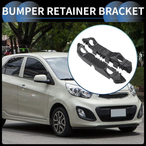 1 Pair Front Bumper Retainer Bracket No. 865131Y000 for Kia Picanto (2012)