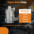 Coolant Water Pump for Volvo XC60/XC70/S80/S90/V90 (2015–2020)