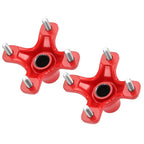 2X Rear Red Wheel Hubs for Honda TRX250X/300X/400X & TRX250EX/300EX/400EX (2001–2023)
