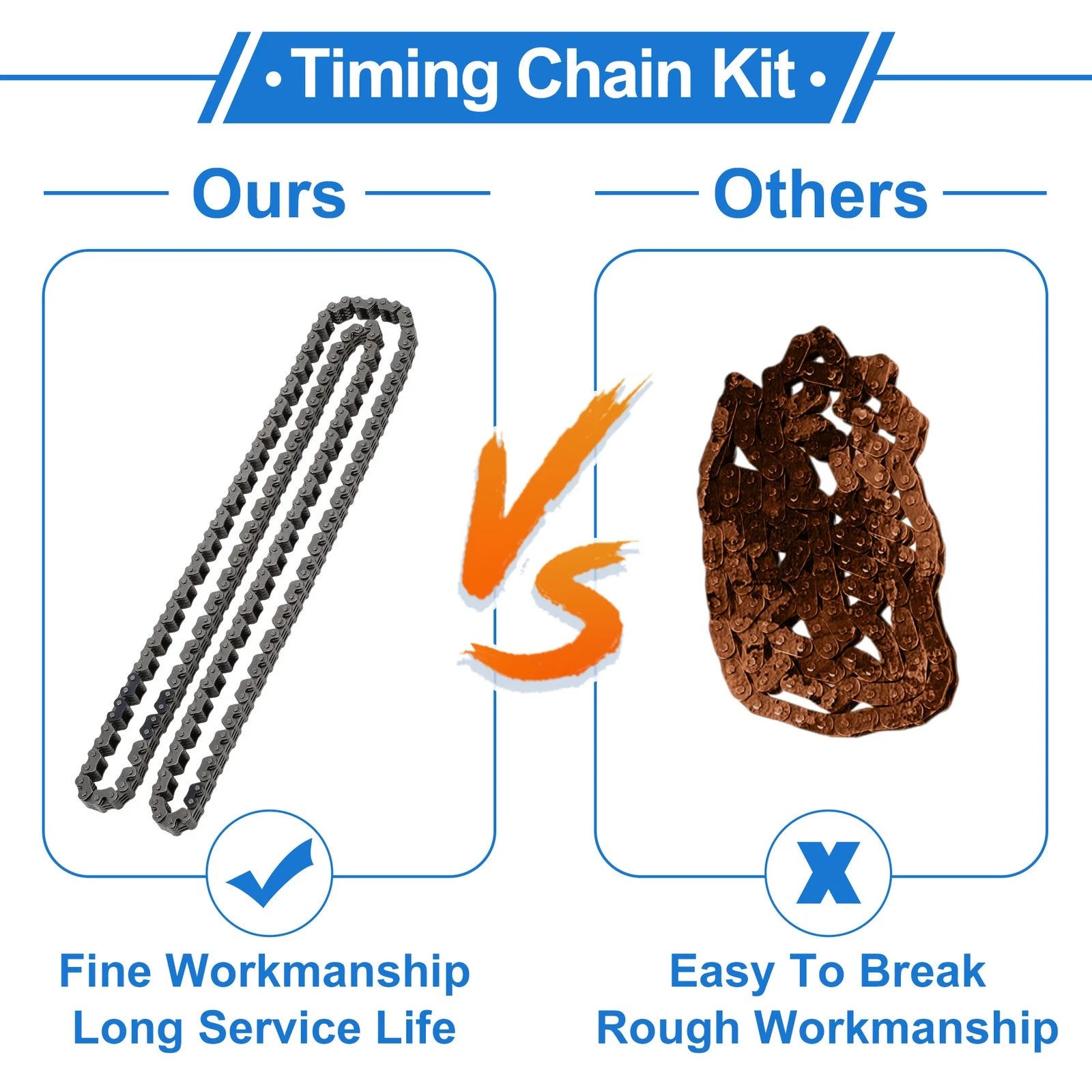 Timing Chain Kit No. 14401PPA004 for Honda CR-V Accord Civic Acura ILX TSX (–)