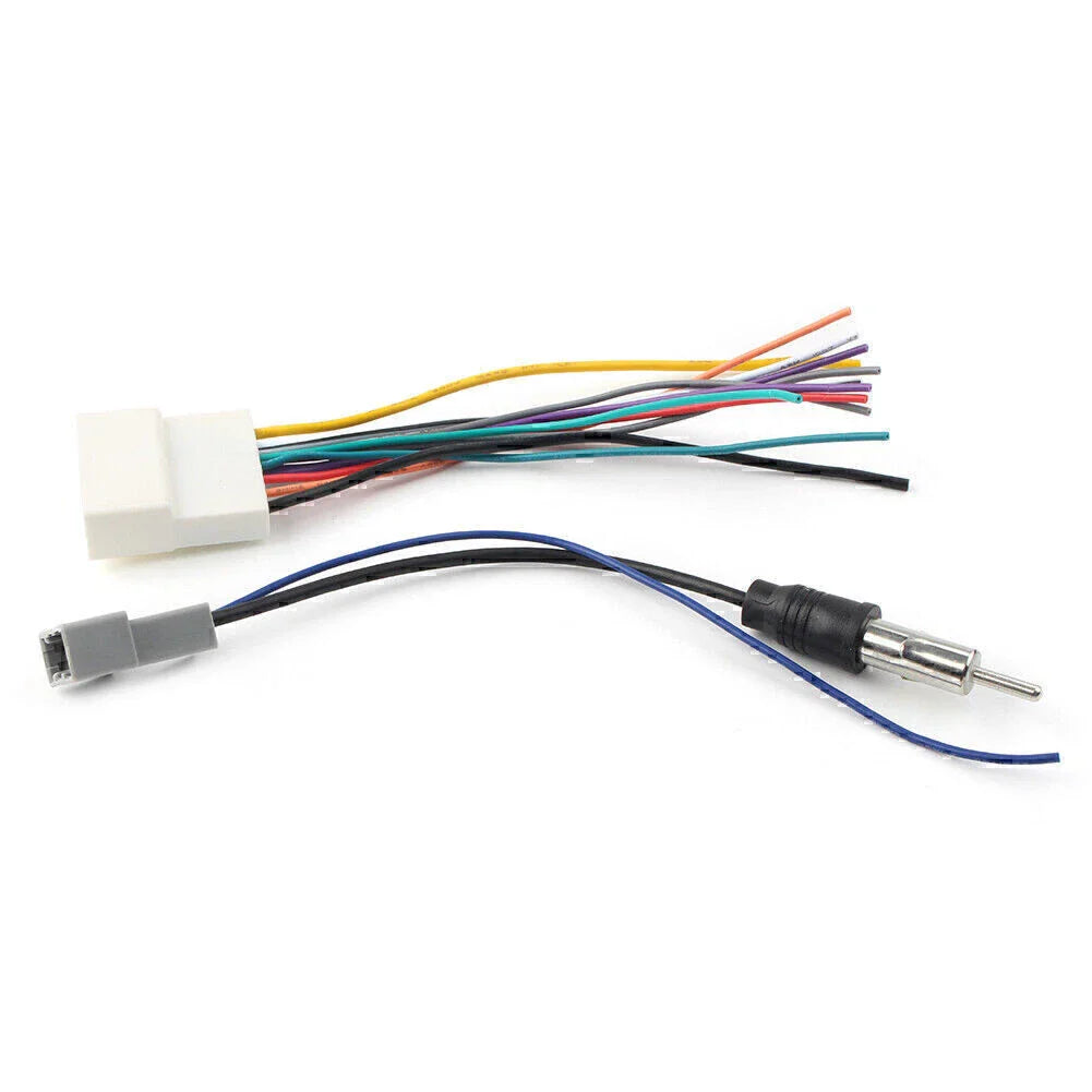 Car Radio Stereo Wiring Harness & Antenna Adapter for Nissan (2007-2014)