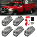 5X LED Cab Marker Roof Running Light Amber for Ford F250 (2017–2019)