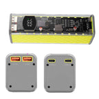 Portable Power Bank Enclosure 22 5W Transparent ABS Case