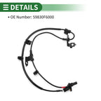 ABS Wheel Speed Sensor No. 59830F6000 for Kia Cadenza (2017–2020)