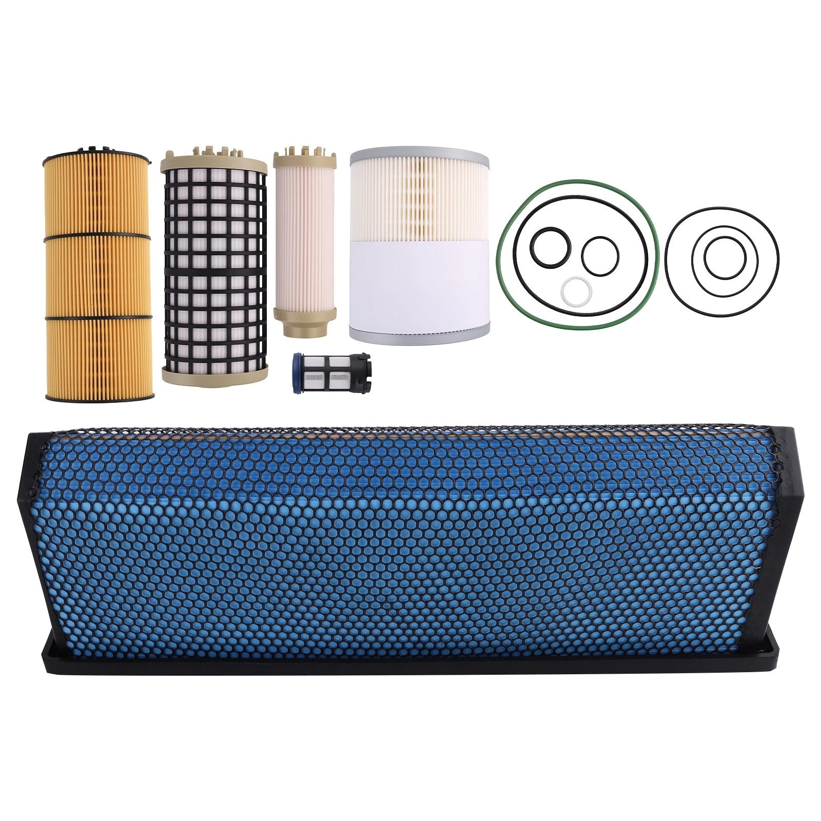 Air Fuel Oil Filter Pack for Detroit DD13 DD15 DD16