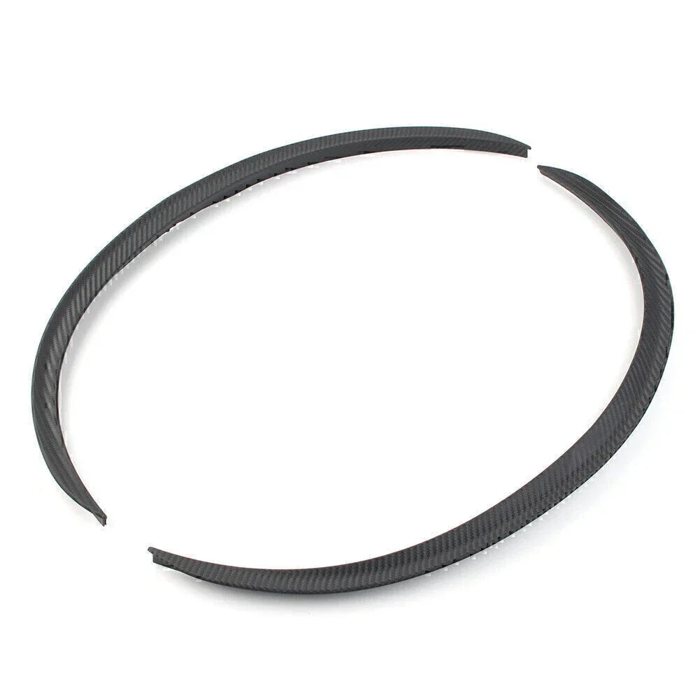 Carbon Fiber Wheel Eyebrow Arches Fender Flares Trim Cover for Car