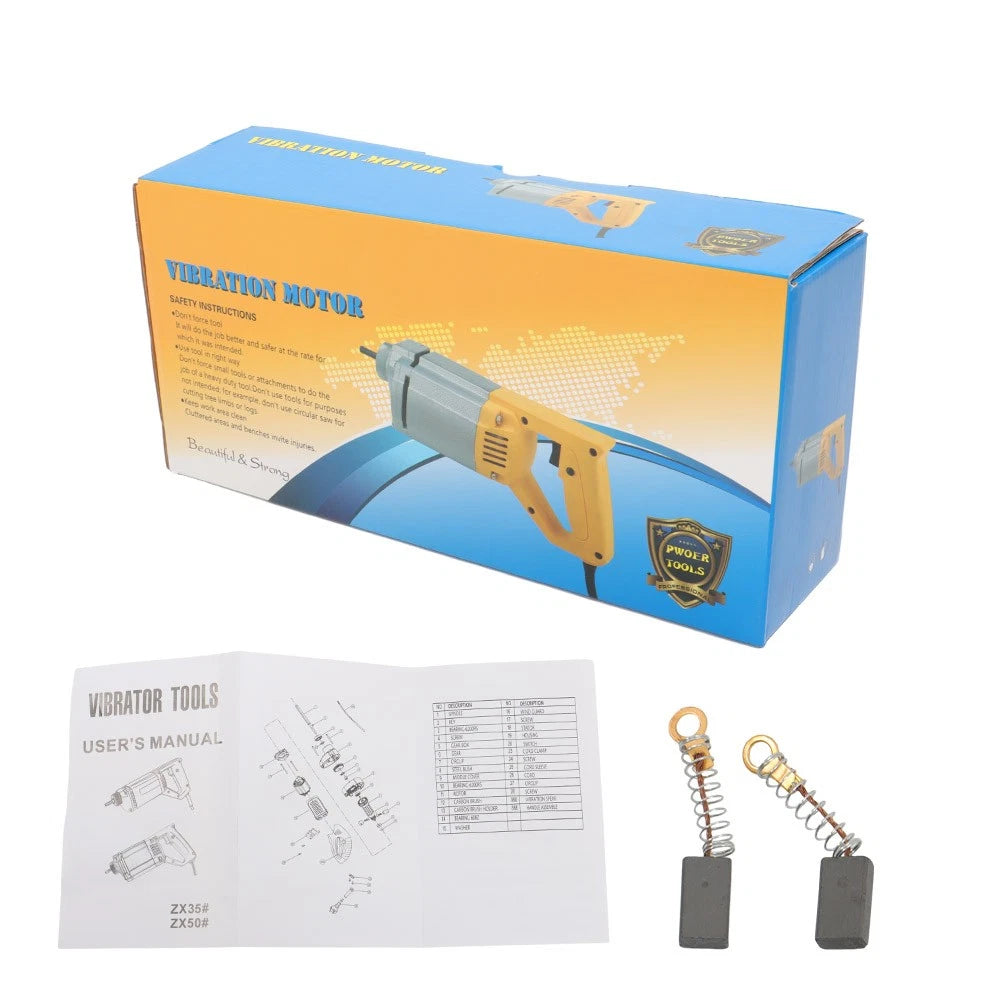 Electric Concrete Vibrator with 5 FT Copper Shaft (1300W)