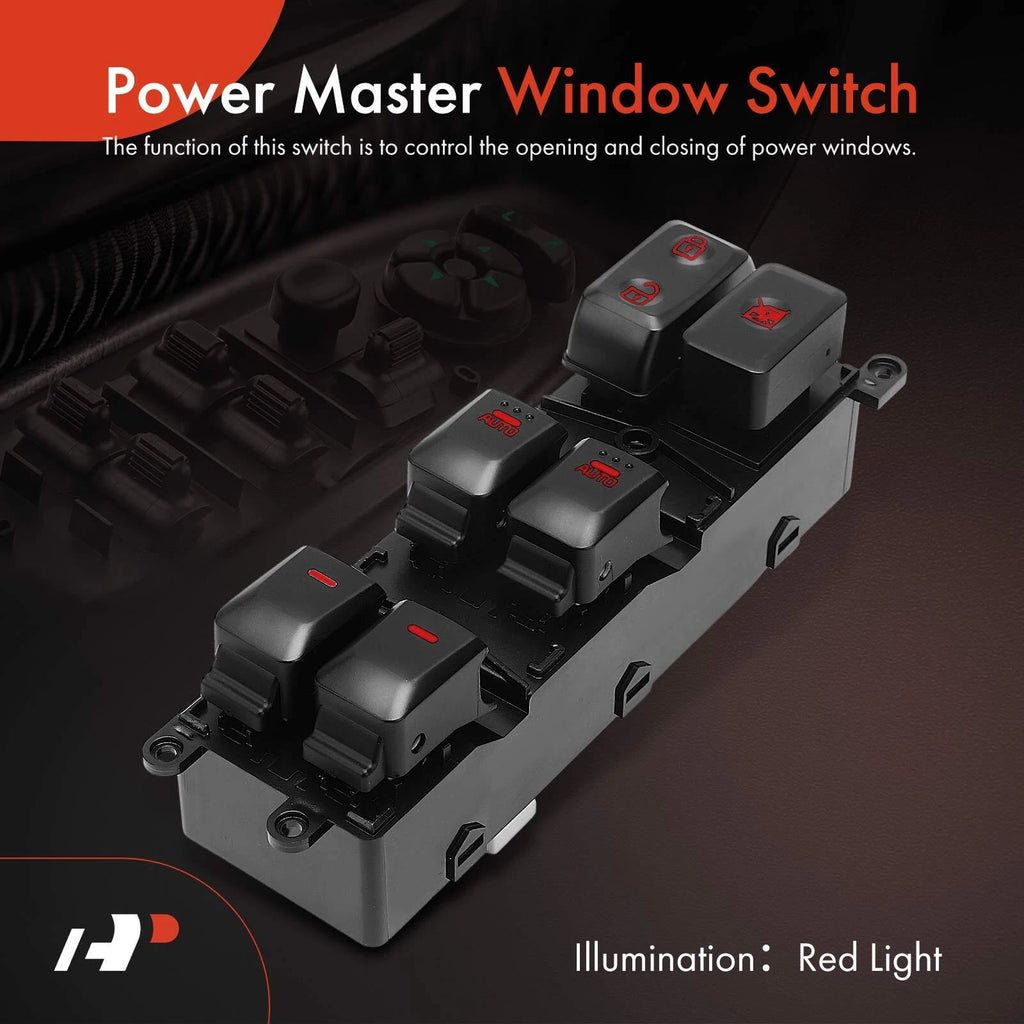 Front Left Power Window Switch for Kia Forte (2013-2018) Forte5 (2014-2018)