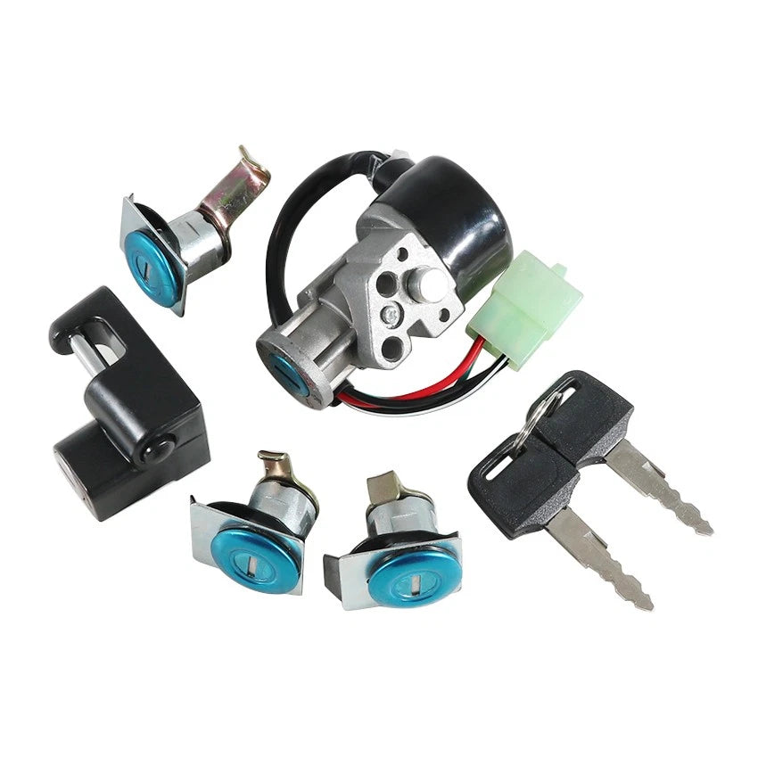 Ignition Key Switch Seat Lock for Honda CN250 Helix (1986–2007) 35010-KS4-711