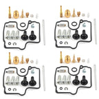 4X Carburetor Gasket Jet Repair Kit for Suzuki SV650 SV650S (1999–2002)
