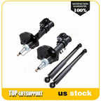 Front and Rear Shocks Struts for Nissan Pathfinder Infiniti QX4 (1997–1998)