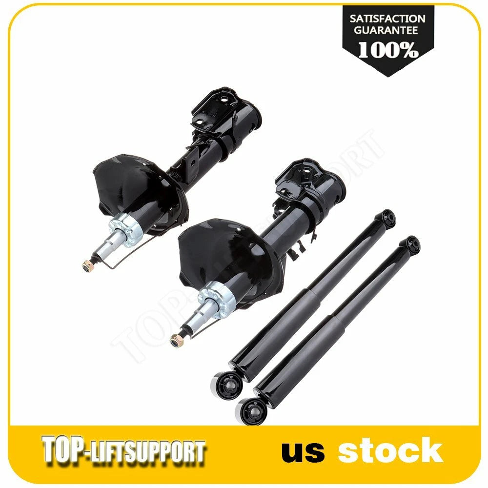Front and Rear Shocks Struts for Nissan Pathfinder Infiniti QX4 (1997–1998)
