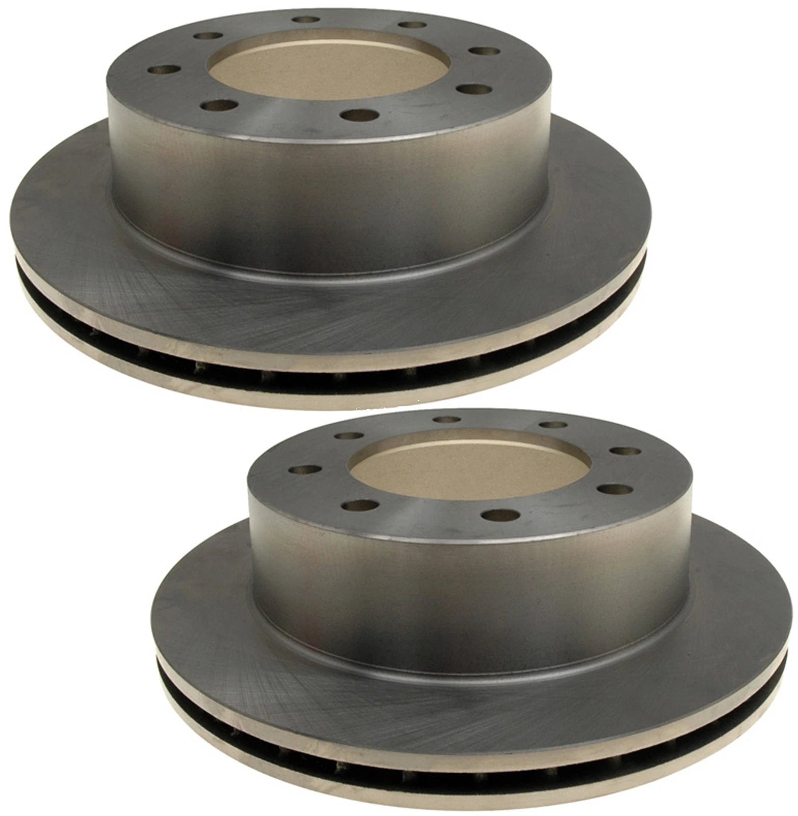 Set of 2 Rear Brake Disc Rotors 345mm for Chevy GMC (RPO Code GH0)