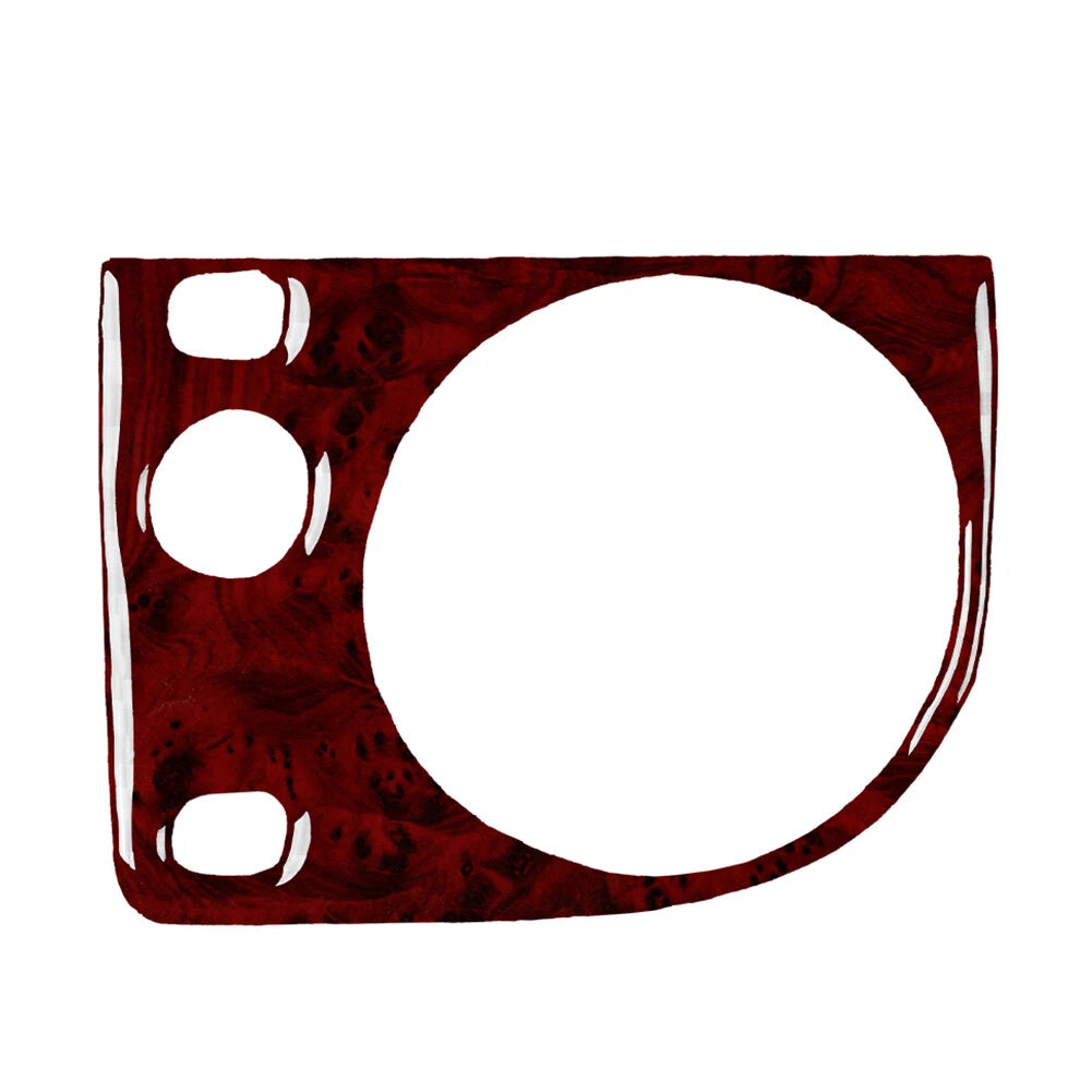 Headlight Switch Knob Cover Trim for BMW 3 Series E36 (1991–1999) Wood Red