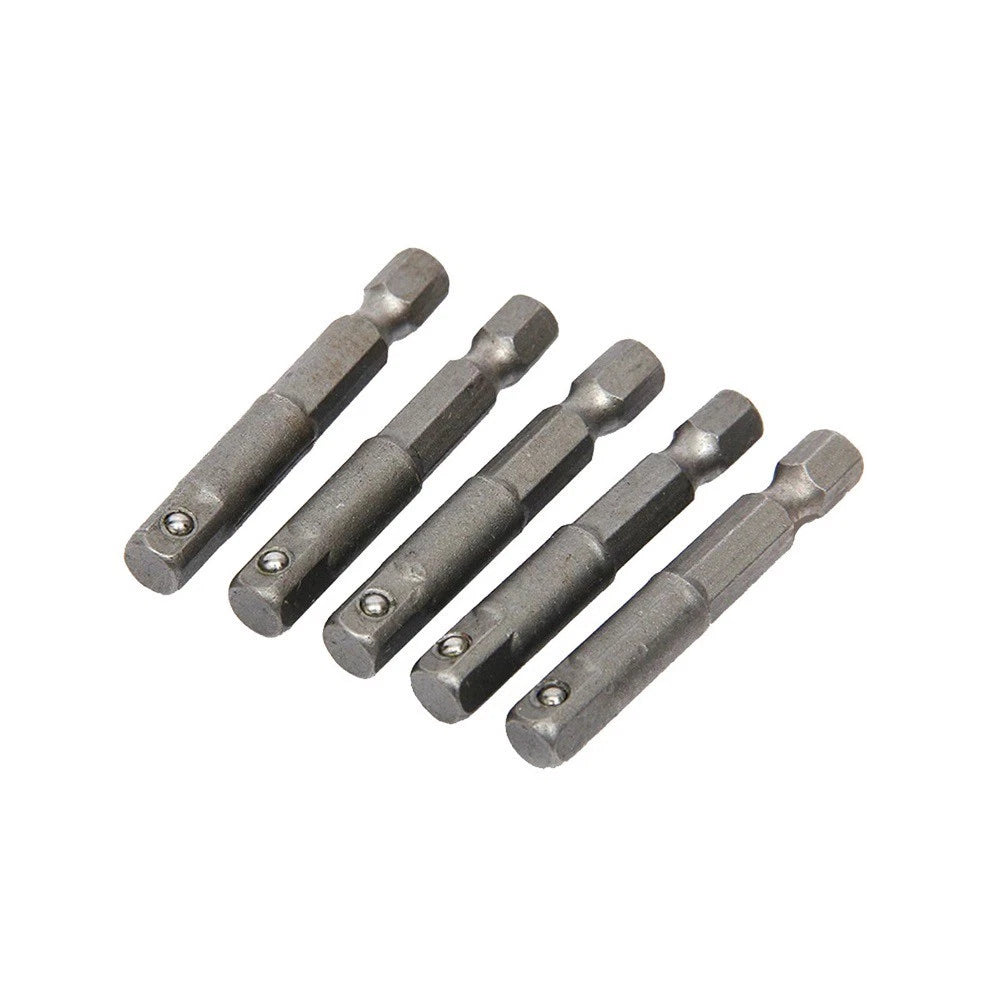 Socket Adapter Converter 1/4" Hex Shank 50mm for