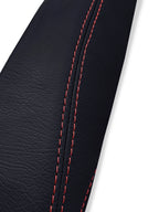 Seat Armrest Cover for Chrysler Pacifica (2017–2020) Red Stitch PVC Leather