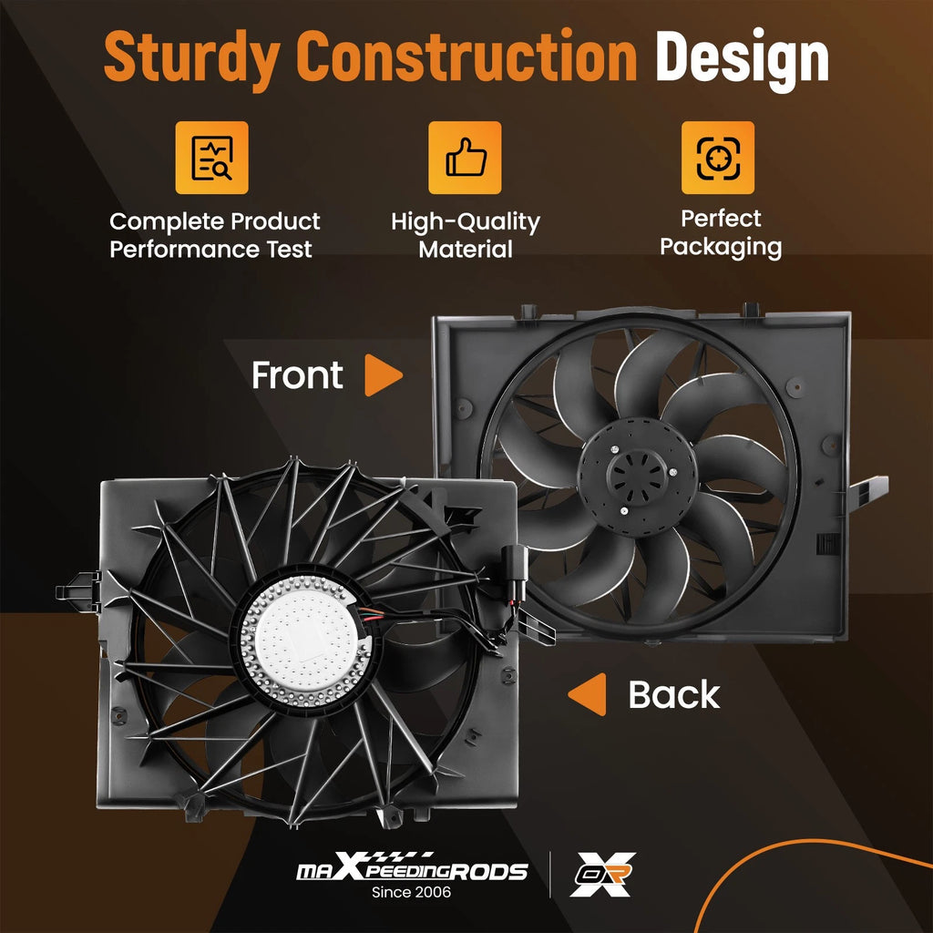 Radiator Cooling Fan Assembly for BMW 7 Series (1996–1998)