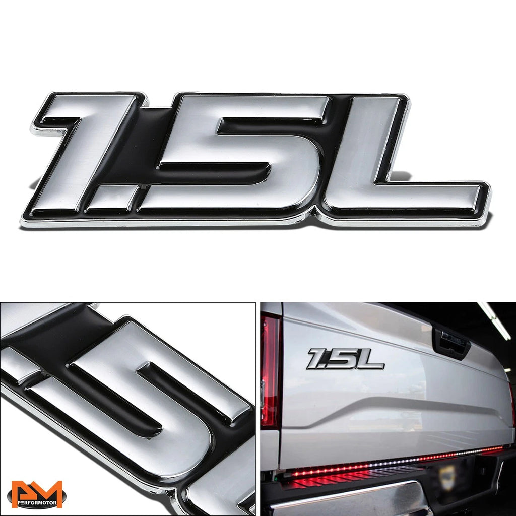 Polished Metal 3D Decal Emblem for Chevrolet Honda Mini (1.5L)