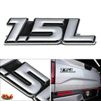 Polished Metal 3D Decal Emblem for Chevrolet Honda Mini (1.5L)