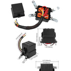 3 Way Fuse Relay Box for Universal Applications (12V)
