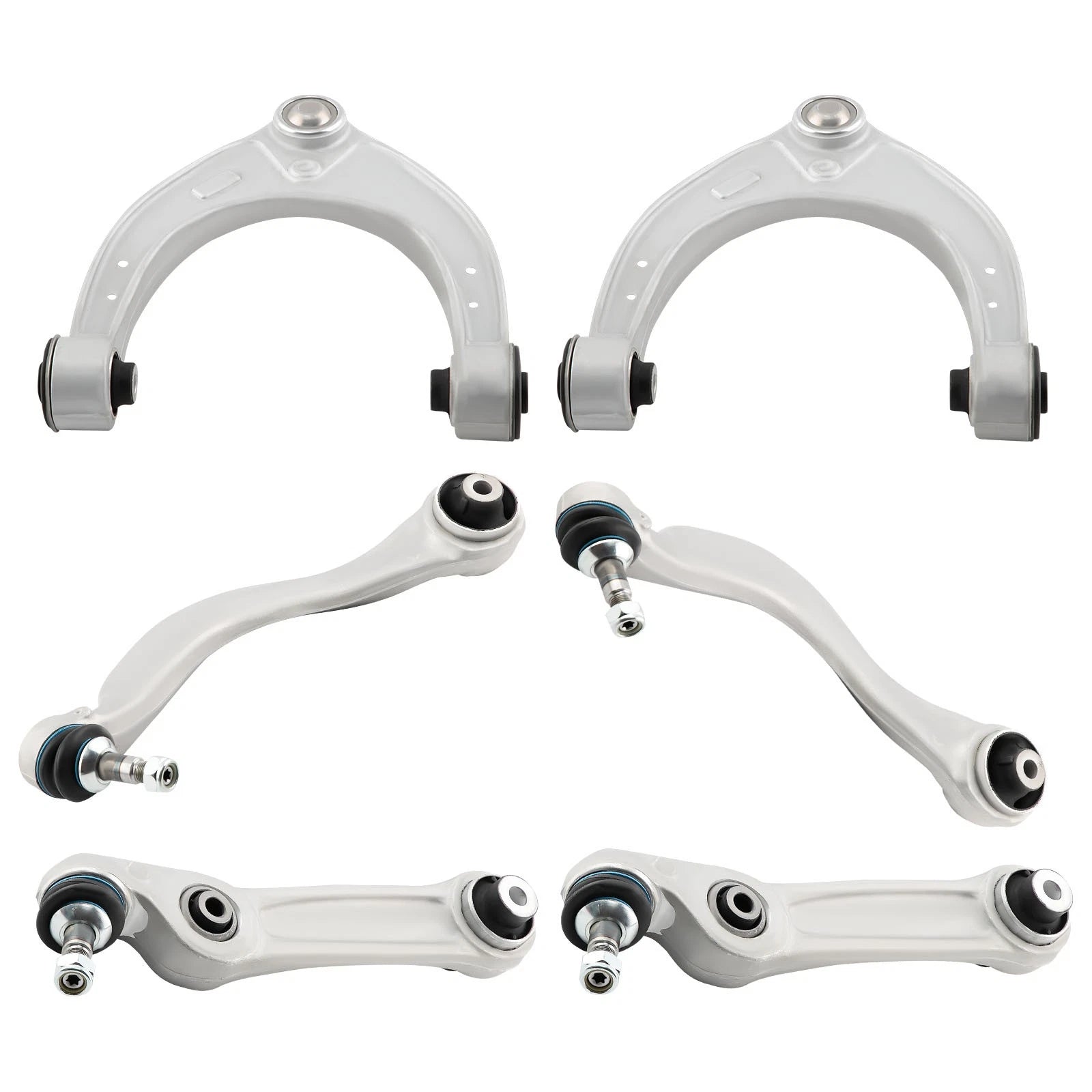 Set of 6 Control Arms for BMW F10 528i 535i (2011–2017)
