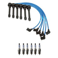 NGK Wire Set & Bosch 6 Double Platinum Spark Plugs for Eclipse Galant (1995–2005)