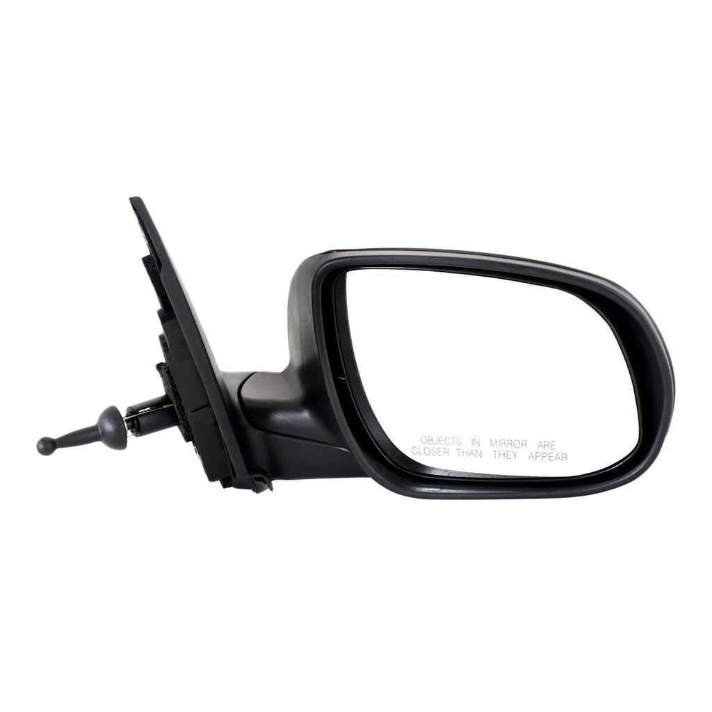 Manual Remote Mirror for Kia Rio (2010–2011) Right Paintable Folding