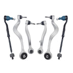 Set of 6 Front Lower Control Arm and Tie Rod Assembly for BMW 525i 528i 530i 540i (1997–2003)