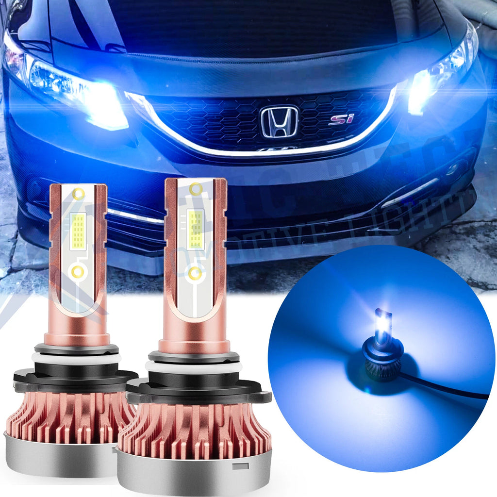 8000K Ice Blue LED Daytime Running Light Bulbs for Honda Accord Civic (2000–2005)