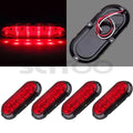 Set of 4 LED Stop Turn Tail Signal Side Marker Lights for Chevrolet Ford