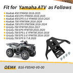 Rear 2" Receiver Hitch B16-F85H0-V0-00 for Yamaha Grizzly 700 (2016–2020)