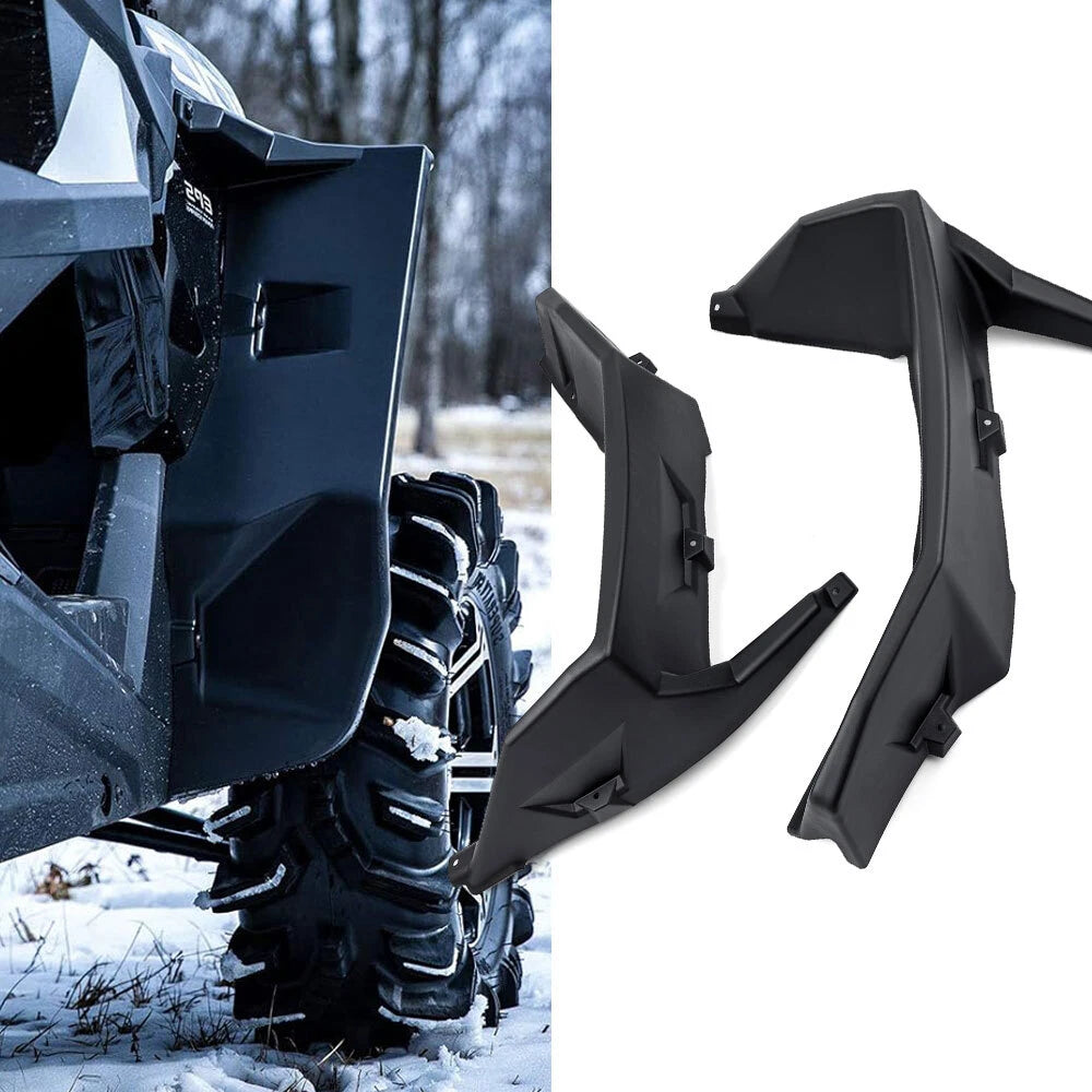 Wide Front Fender Flares for Polaris RZR XP 4 1000 S Turbo S (2014–2023)