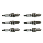 Set of 6 Iridium Platinum Spark Plugs for Maserati Ghibli Levante Quattroporte (2014–2023)