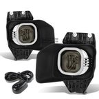 Pair of Smoked Lens Bumper Fog Lights with Switch & Harness for Ford Super Duty (2011–2016)