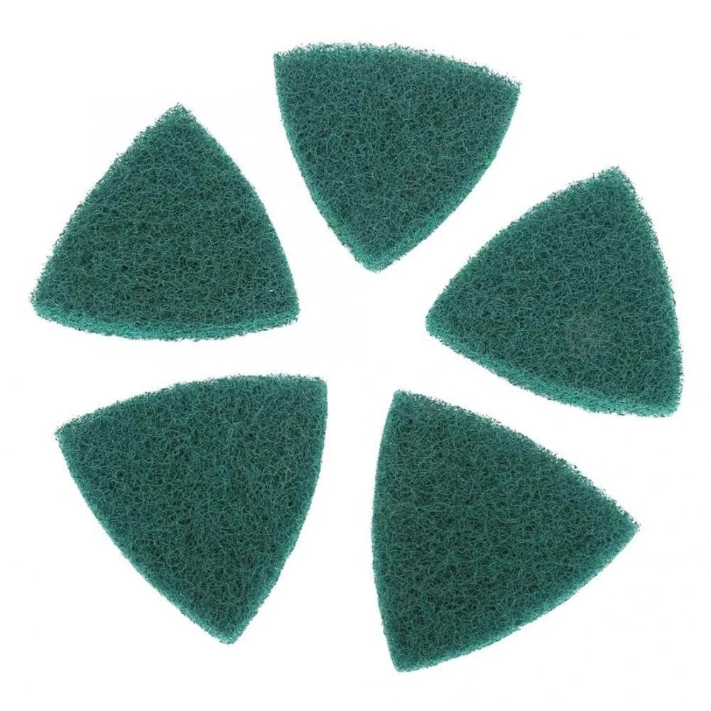 5X Triangle Scouring Pads for Grinding