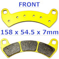MC Brake Pads for Polaris General XP 4 1000 (2020–2023)