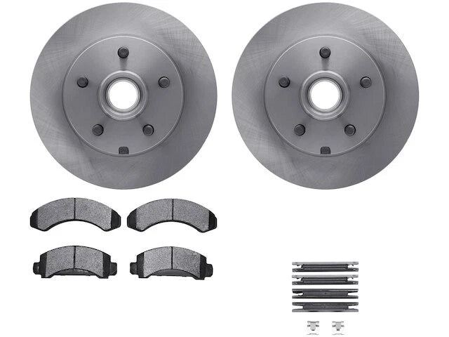 Front Brake Pad and Rotor Kit for Mazda B3000 RWD (1994) CM245NZ