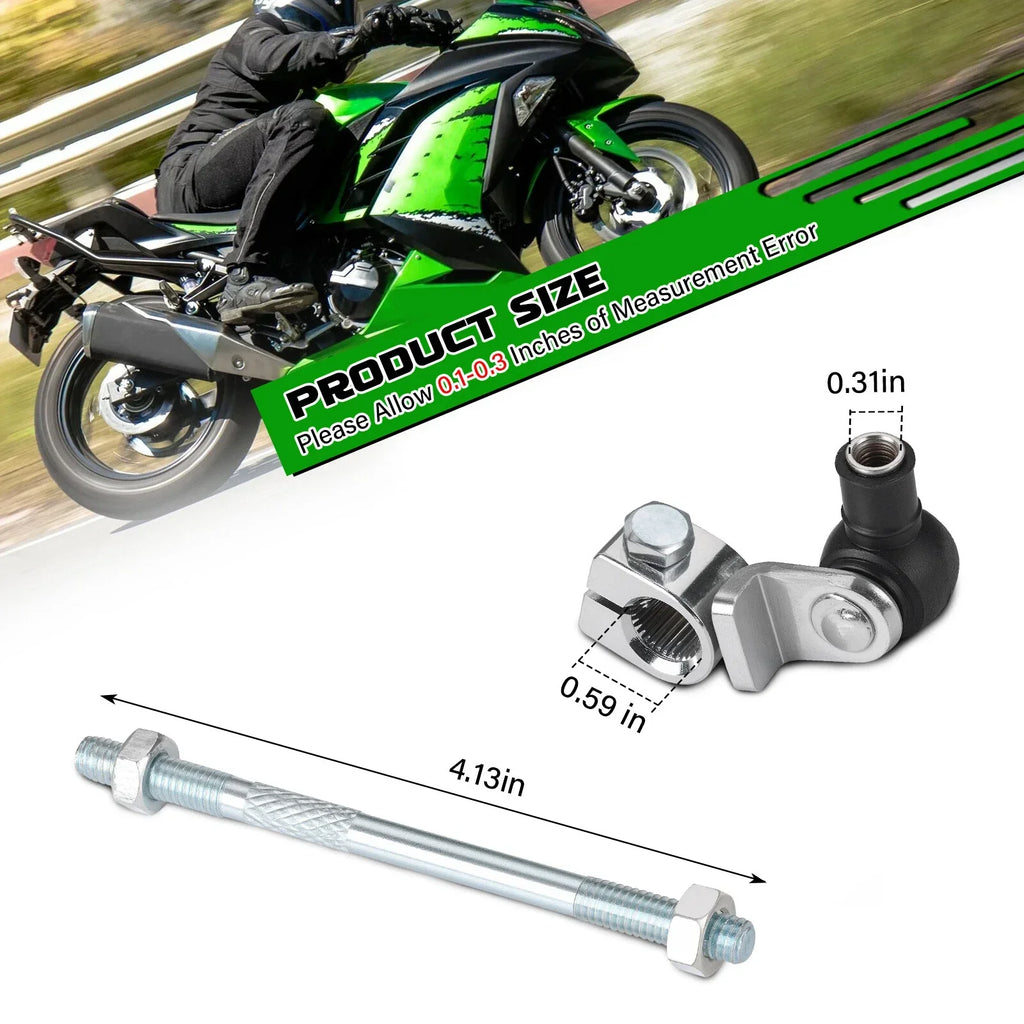 Gear Change Lever & Shift Rod for Kawasaki Ninja 300 (2013–2017)