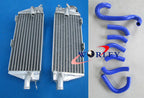 Aluminum Radiator + Red Hose for HUSQVARNA HUSKY AE/CR/WR/XC 400/430/500 (84-87)