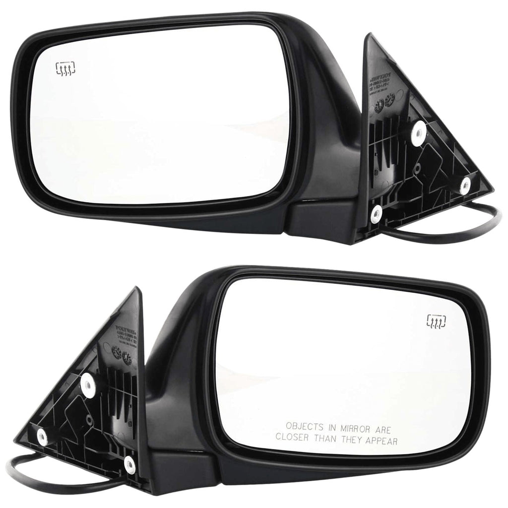 Set of 2 Heated Mirrors for Subaru Baja