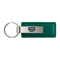 Grille on Green Leather Keychain - Officially Licensed for Jeep