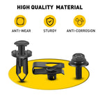 Body Bolts U-nut & Clips for Universal Engine Under Cover Splash Shield