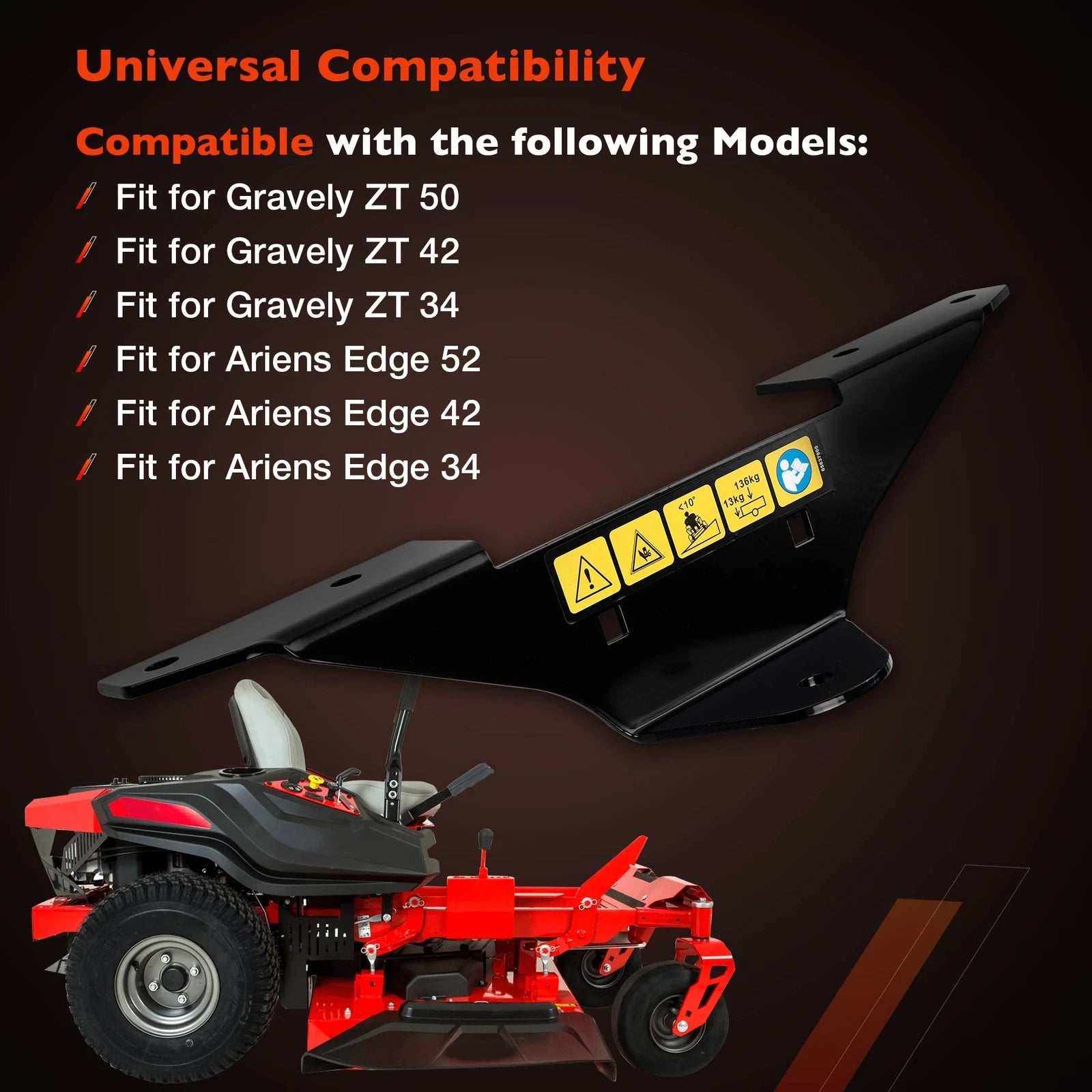 Trailer Hitch for Gravely ZT 50 (2015-2023)