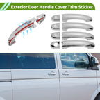 Set of 8 Exterior Door Handle Cover Trim for Volkswagen Transporter