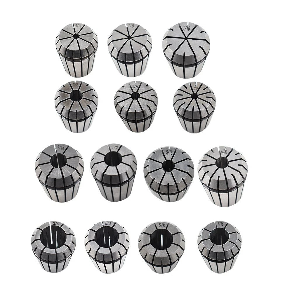 14Pcs ER32 Spring Collet Set for CNC Milling Lathe (No Year Specified)