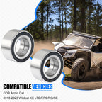 2X Front/Rear Wheel Bearing 2402-412 for Arctic Cat Wildcat XX (2018–2023)