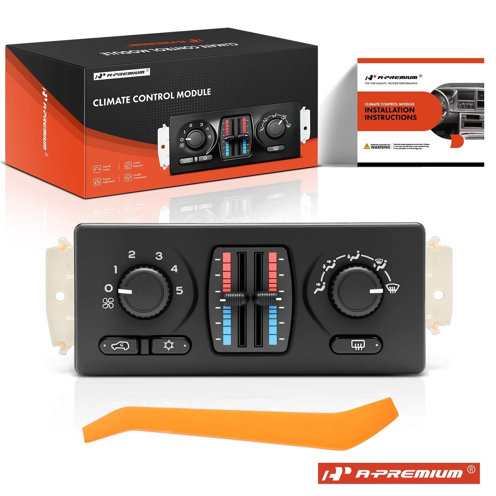 A/C & Heater Climate Control Module for Chevy Silverado 1500 HD (2001–2007)