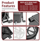 Air Filter Cage Guide + Air Box Lid Seal Kit for Yamaha YFZ450 (2004–2013)
